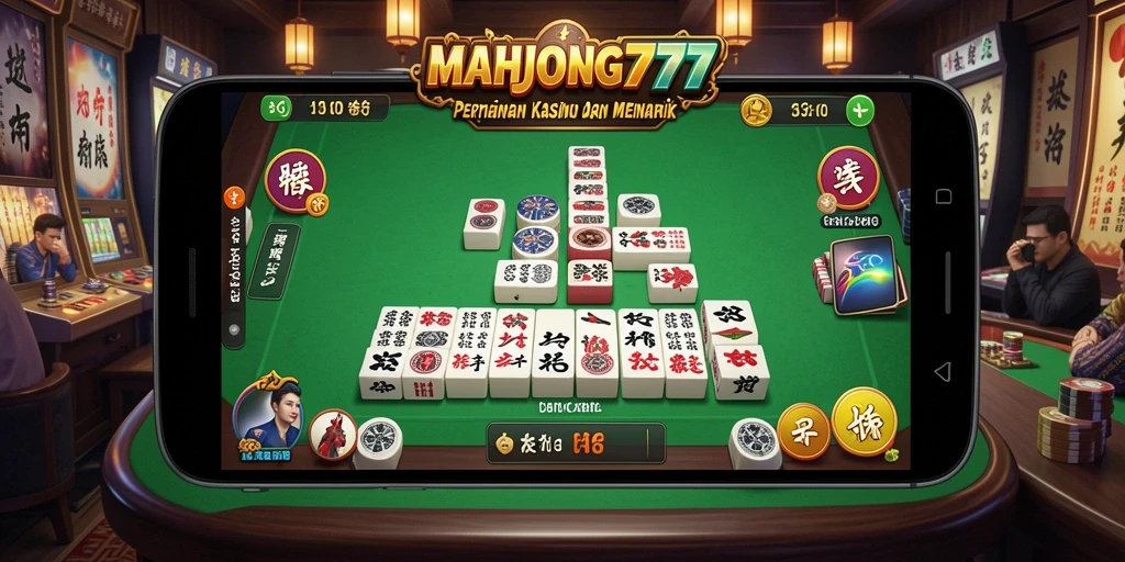 Gameplay menarik dan menyenangkan dalam MAHJONG777.