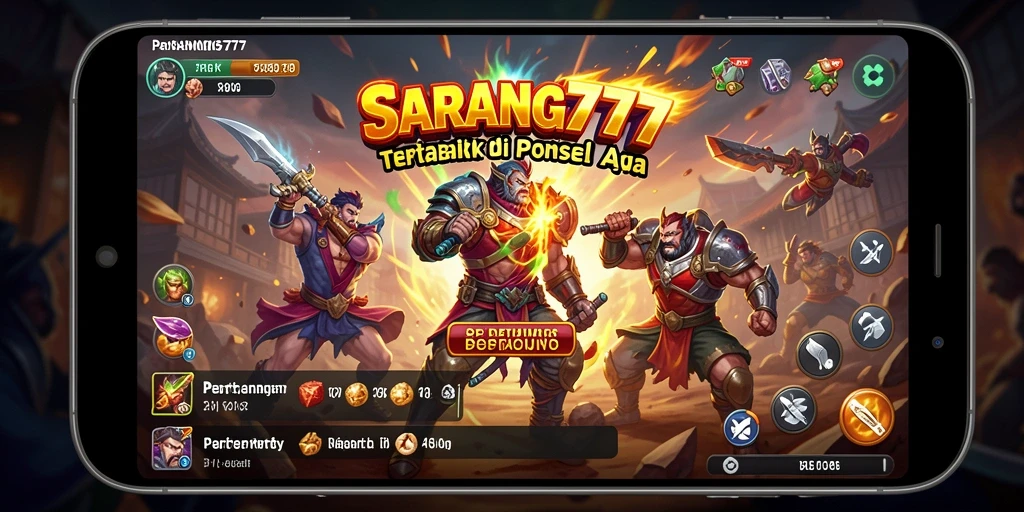 Menampilkan karakter bertarung dengan grafis yang memukau di SARANG777.