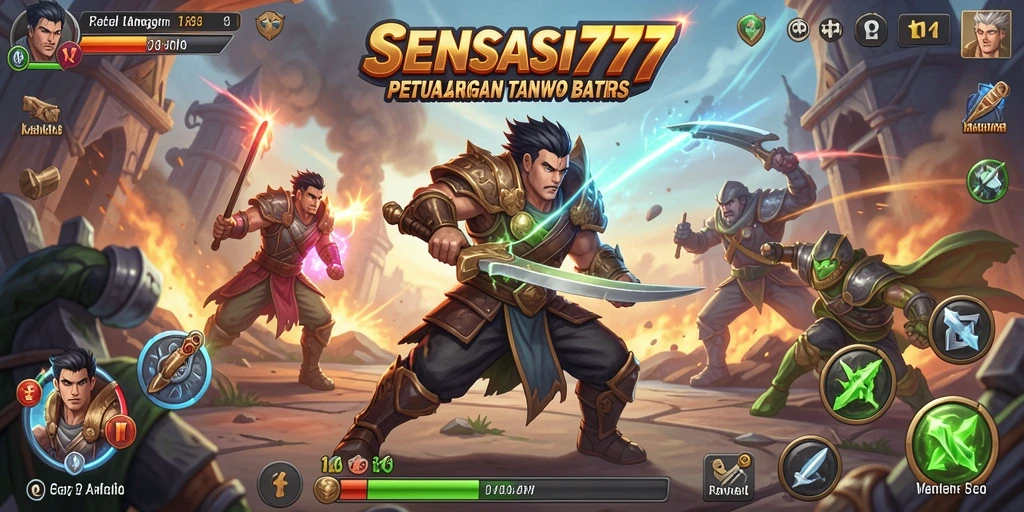 Tampilan aksi seru dalam SENSASI777 yang menggugah adrenalin.