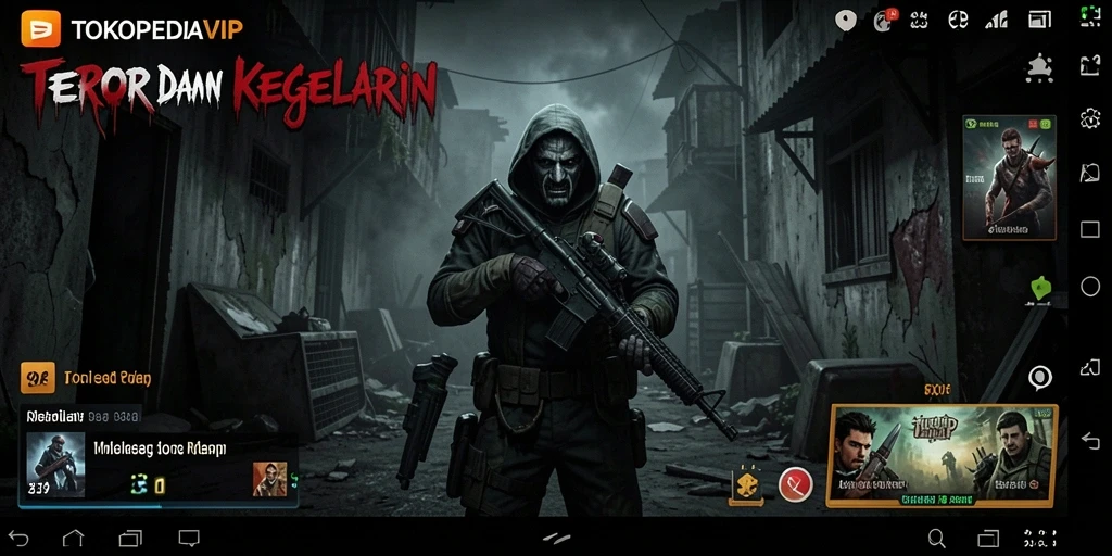Gameplay menakutkan di dunia gelap TOKOPEDIAVIP.